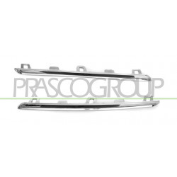 Jeu de moulure chrome de calandre