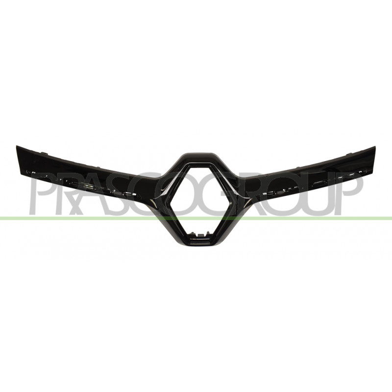 Moulure supérieure noir brillant de calandre Moulure supérieure noir brillant de calandre