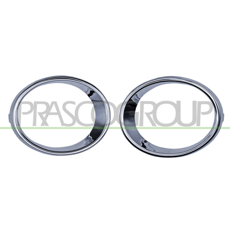 Jeu De Enjoliveur Antibrouillard Chromee(Droit+Gauche) Jeu De Enjoliveur Antibrouillard Chromee(Droit+Gauche)