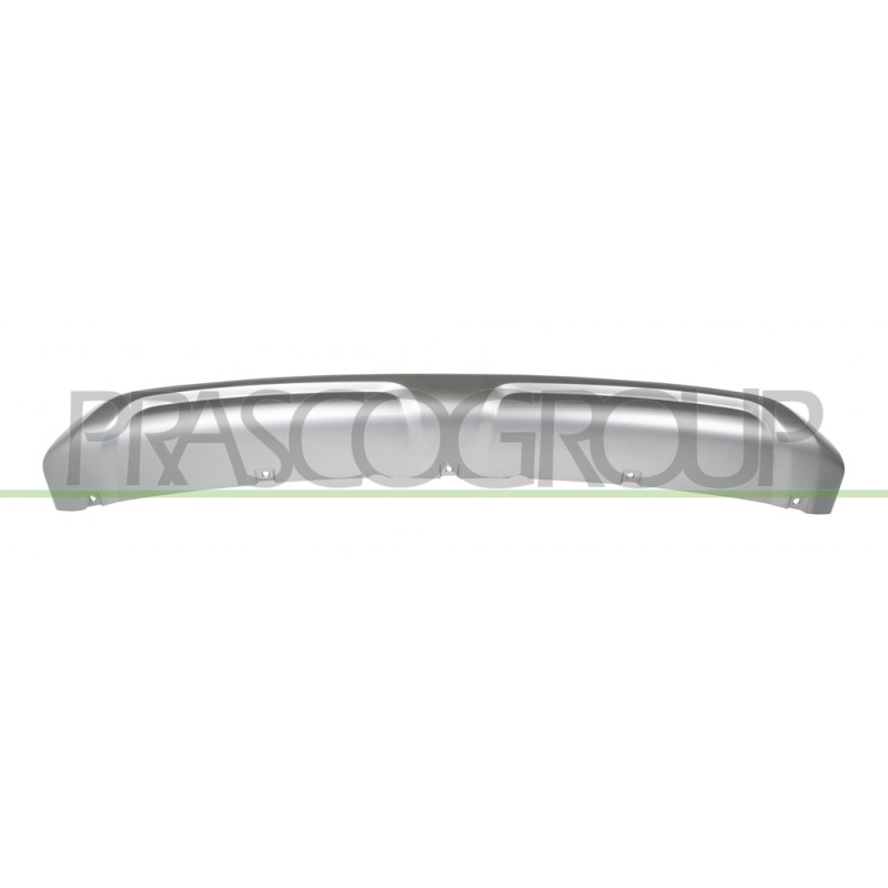 Spoiler central argent de pare-chocs avant Spoiler central argent de pare-chocs avant