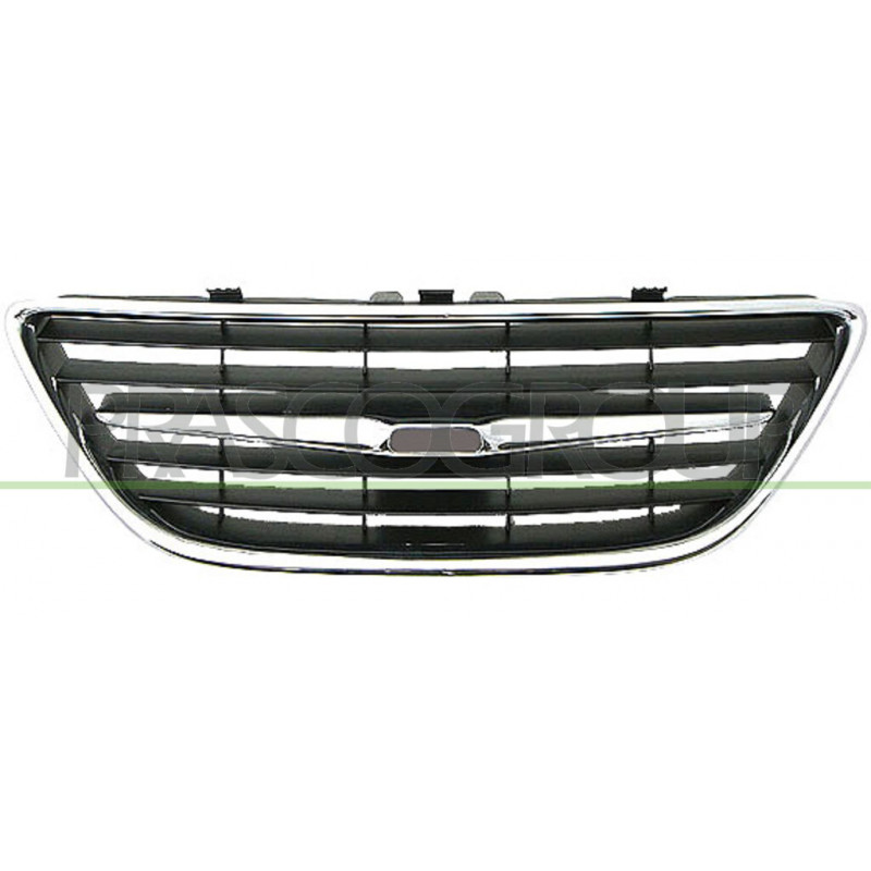 Grille supérieure chrome de pare-chocs avant Grille supérieure chrome de pare-chocs avant