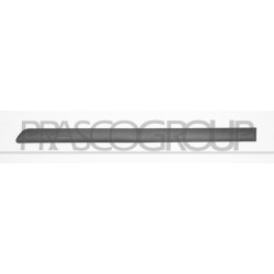 Bandeau gris foncé de porte arrière côté chauffeur
