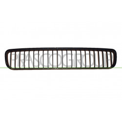 Grille centrale noire de pare-chocs avant