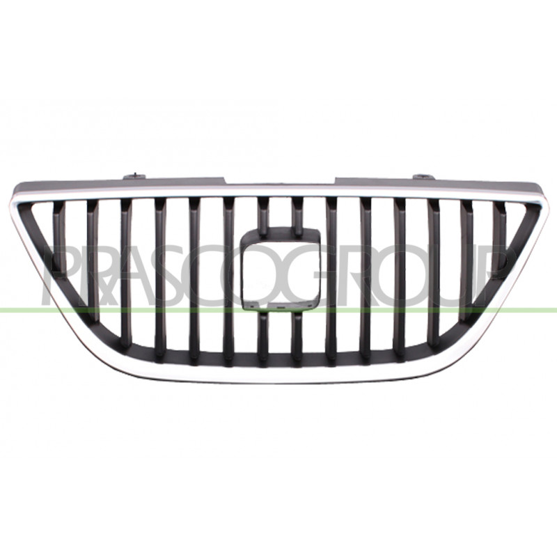 Grille de calandre avec enjoliveur chromé Grille de calandre avec enjoliveur chromé