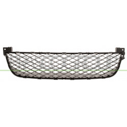 Grille centrale noire de pare-chocs avant