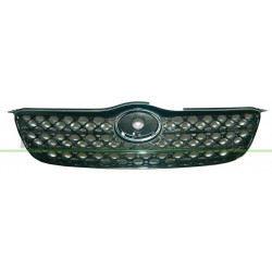 Grille de calandre noir avec moulure chrome