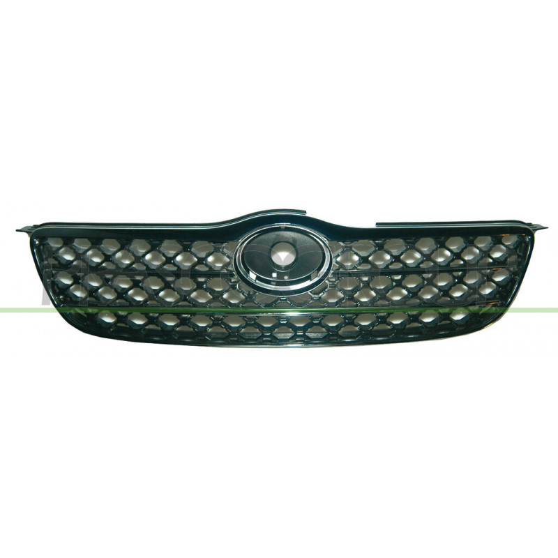 Grille de calandre noir avec moulure chrome Grille de calandre noir avec moulure chrome