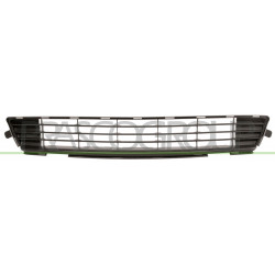Grille centrale noire de pare-chocs avant