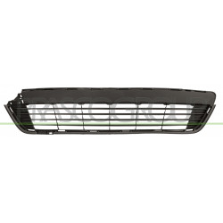 Grille centrale noire de pare-chocs avant