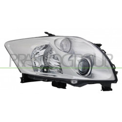Phare Droit H11+Hb3 Electrique Sans Moteur-Version Valeo