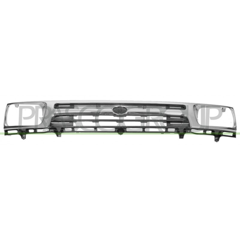 Grille de calandre argent et noir Grille de calandre argent et noir