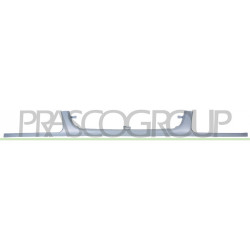 Moulure chrome de grille