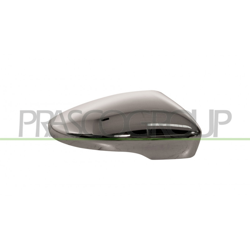 Coque de rétroviseur chrome côté passager Coque de rétroviseur chrome côté passager