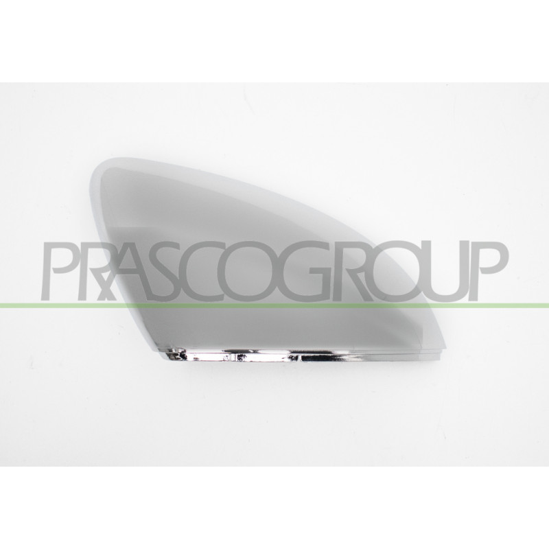 Coque de rétroviseur chrome côté passager Coque de rétroviseur chrome côté passager