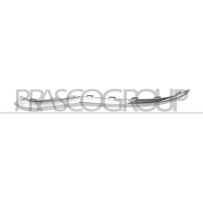 Bandeau chrome de pare-chocs avant côté chauffeur Bandeau chrome de pare-chocs avant côté chauffeur