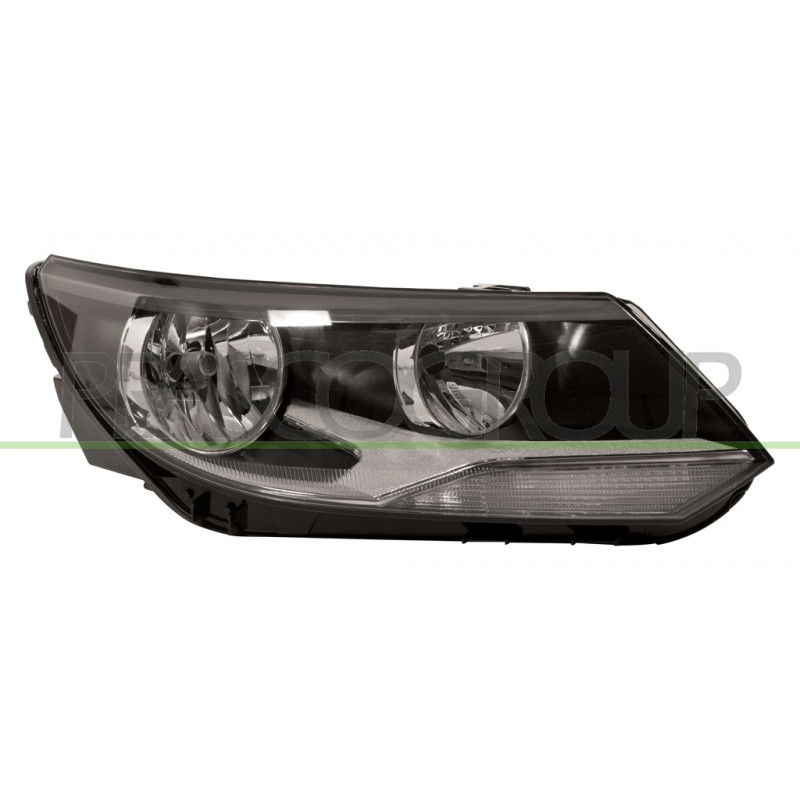 Phare Droit H7+H15 Electrique Avec Moteur-Avec Feu De Jour Phare Droit H7+H15 Electrique Avec Moteur-Avec Feu De Jour