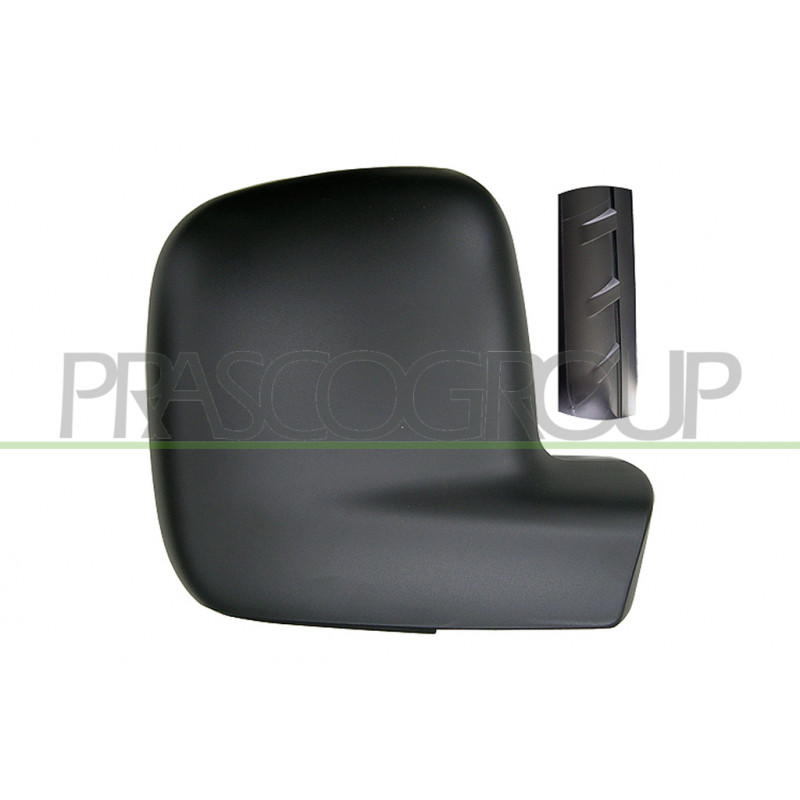 Coque de rétroviseur noir côté passager Coque de rétroviseur noir côté passager