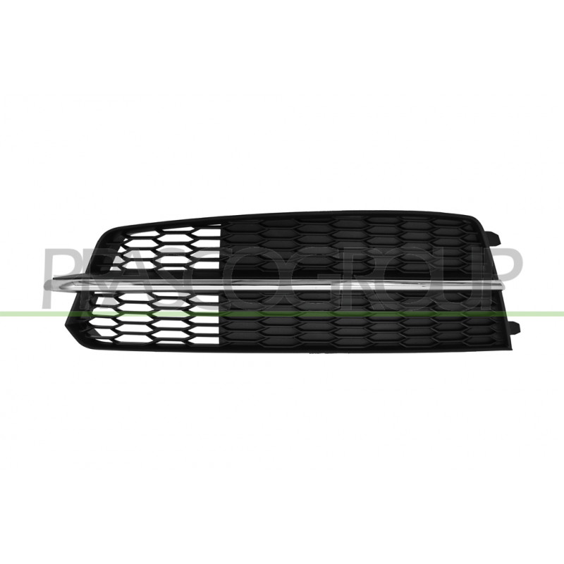 Grille Gauche De Pare-Chocs-Avant-Noire-Structuree-Sans Sieges Antibrouillard-Av Grille Gauche De Pare-Chocs-Avant-Noire-Structuree-Sans Sieges Antibrouillard-Av
