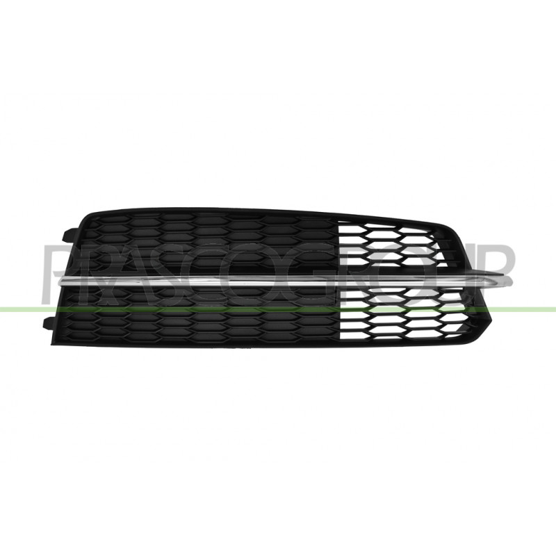 Grille Droite De Pare-Chocs-Avant-Noire-Structuree-Sans Sieges Antibrouillard-Av Grille Droite De Pare-Chocs-Avant-Noire-Structuree-Sans Sieges Antibrouillard-Av
