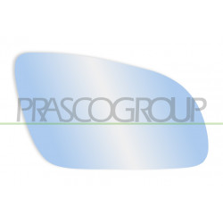 Verre De Retroviseur Droit-Chauffant-Convex-Bleu