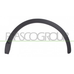 Extension d'Aile arrière côté chauffeur-Noire Structure'-avec Clips-avec Biadhes