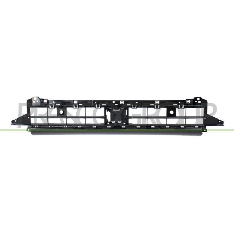 Grille De Pare-Chocs-Avant-Inferieure-Noire-Structure'-Avec Trous Capteurs+Suppo Grille De Pare-Chocs-Avant-Inferieure-Noire-Structure'-Avec Trous Capteurs+Suppo