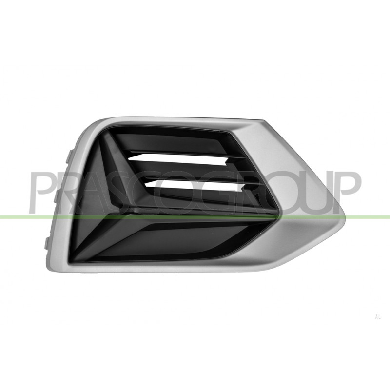 Grille De Pare-Chocs Gauche-Noire Structuré Grille De Pare-Chocs Gauche-Noire Structuré