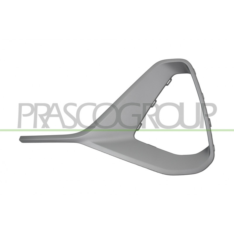Moulure Gauche De Grille De Pare-Chocs Avant-Argent Moulure Gauche De Grille De Pare-Chocs Avant-Argent