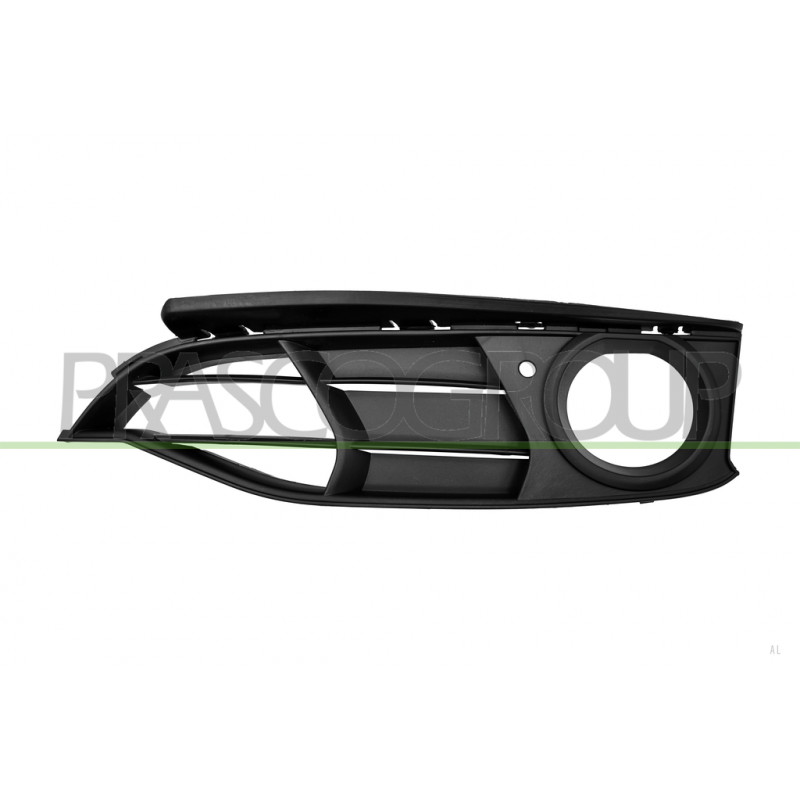 Grille Gauche Noire De Pare-Chocs-Avec Siege Antibrouillard-Avec Trous Moulure Grille Gauche Noire De Pare-Chocs-Avec Siege Antibrouillard-Avec Trous Moulure