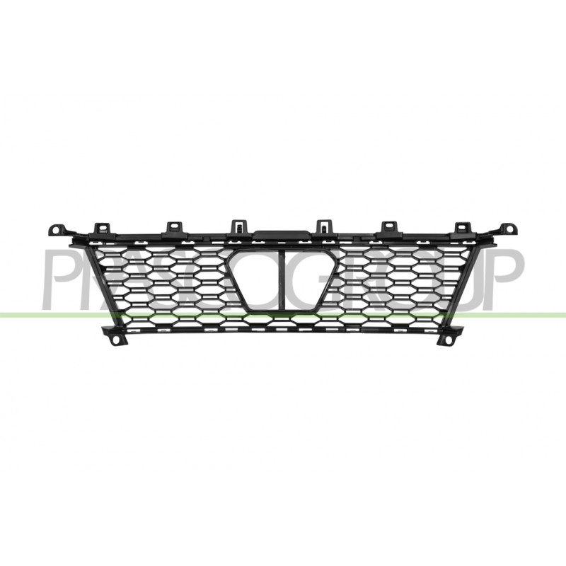 Grille Centrale De Pare-Chocs Avant-Noire-Avec Trous Pour Regulateur De Vitesse Grille Centrale De Pare-Chocs Avant-Noire-Avec Trous Pour Regulateur De Vitesse