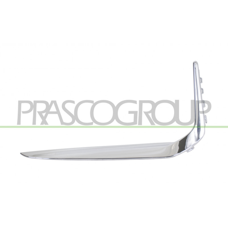 Bandeau Inferieur côté chauffeur de Pare-Chocs avant Chrome Bandeau Inferieur côté chauffeur de Pare-Chocs avant Chrome