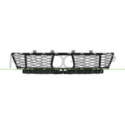 Grille Centrale De Pare-Chocs Avant-Noire-Avec Trou Pour Regulateur De Vitesse