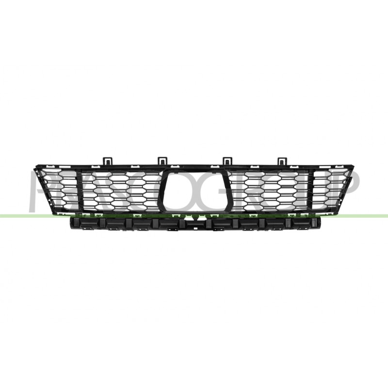 Grille Centrale De Pare-Chocs Avant-Noire-Avec Trou Pour Regulateur De Vitesse Grille Centrale De Pare-Chocs Avant-Noire-Avec Trou Pour Regulateur De Vitesse