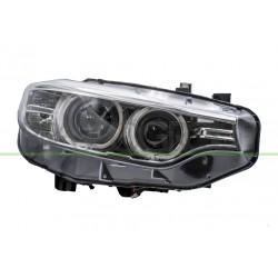 Phare Droit Xenon D1S+Py24 Electrique-Avec Moteur-Noir-Led