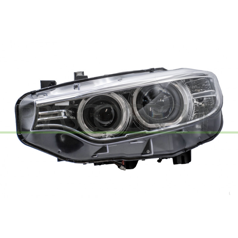 Phare Gauche Xenon D1S+Py24 Electrique-Avec Moteur-Noir-Led Phare Gauche Xenon D1S+Py24 Electrique-Avec Moteur-Noir-Led