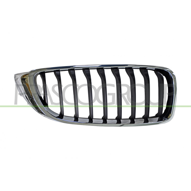 Grille de Calandre côté passager-Noire-avec Cadre Chrome' Grille de Calandre côté passager-Noire-avec Cadre Chrome'