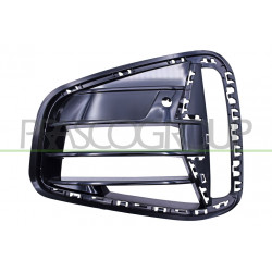 Grille Gauche De Pare-Chocs-Avant-Noire-Brillante-Avec Trou Capteur+Supports