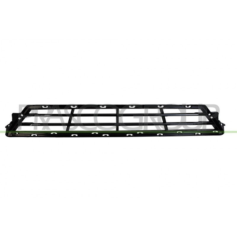Grille Centrale de Pare-Chocs-Avant-Noire-Brillante Grille Centrale de Pare-Chocs-Avant-Noire-Brillante