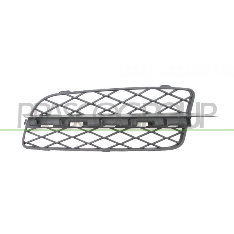 Grille côté chauffeur Noire de Pare-Chocs-Ouverte-avec Trous Moulure Grille côté chauffeur Noire de Pare-Chocs-Ouverte-avec Trous Moulure