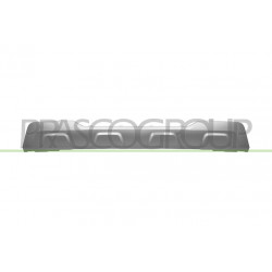 Moulure De Pare-Chocs Arriere-Inferieure-Centrale-Argent