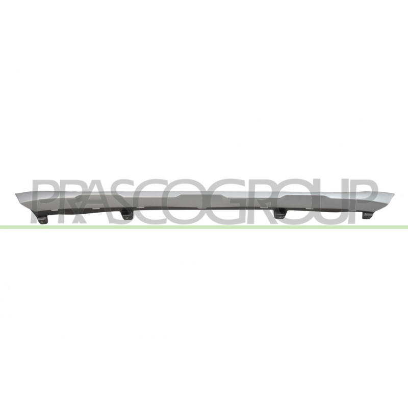 Spoiler Centrale de Pare-Chocs Avant-Gris Spoiler Centrale de Pare-Chocs Avant-Gris