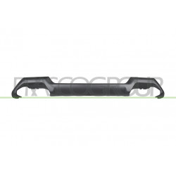 Moulure de Pare-Chocs Avant-Centrale-Inferieure-Argent Mod. Ripcurl