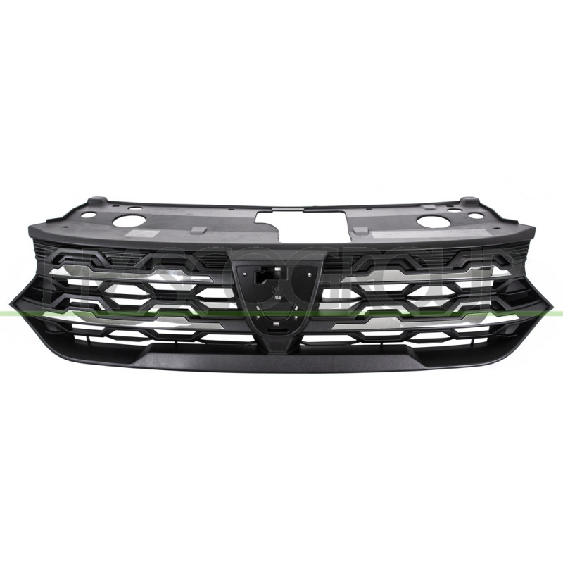 Grille Calandre Noire avec Moulure Chromee' Grille Calandre Noire avec Moulure Chromee'