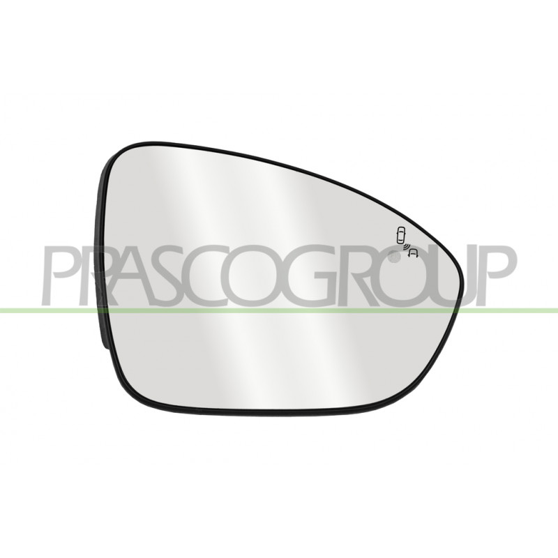 Verre De Retroviseur Droit-Chauffant-Avec Blis-Convex-2 Broches Verre De Retroviseur Droit-Chauffant-Avec Blis-Convex-2 Broches