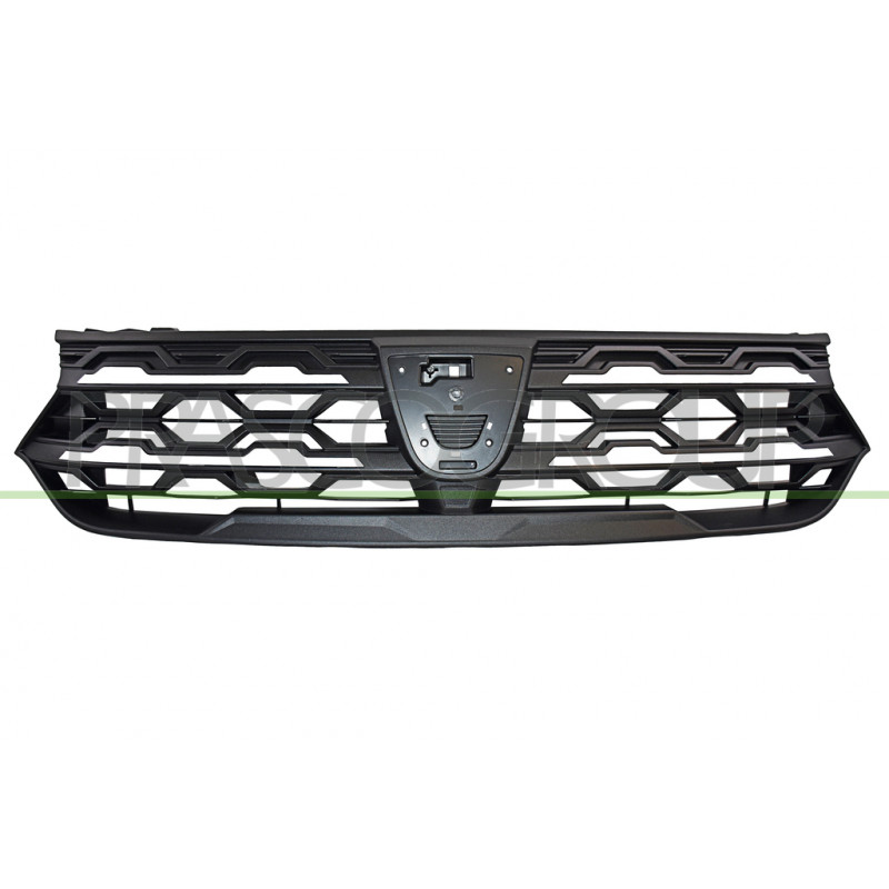 Grille Calandre Noire Structure' avec Moulures Chromees Grille Calandre Noire Structure' avec Moulures Chromees