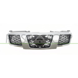 Grille Calandre-Noire avec Cadre Chrome'