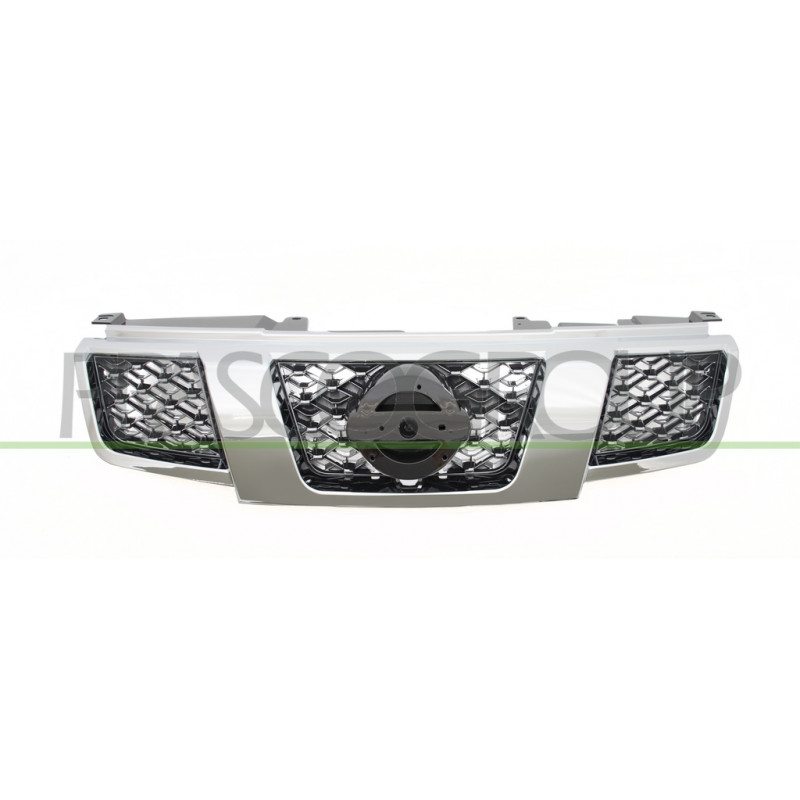 Grille Calandre-Noire avec Cadre Chrome' Grille Calandre-Noire avec Cadre Chrome'