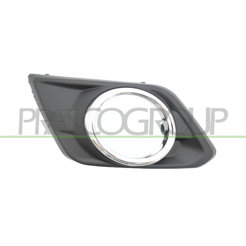 Grille côté chauffeur Noire de Pare-Chocs-avec Siege Antibrouillard-avec Cadre C Grille côté chauffeur Noire de Pare-Chocs-avec Siege Antibrouillard-avec Cadre C