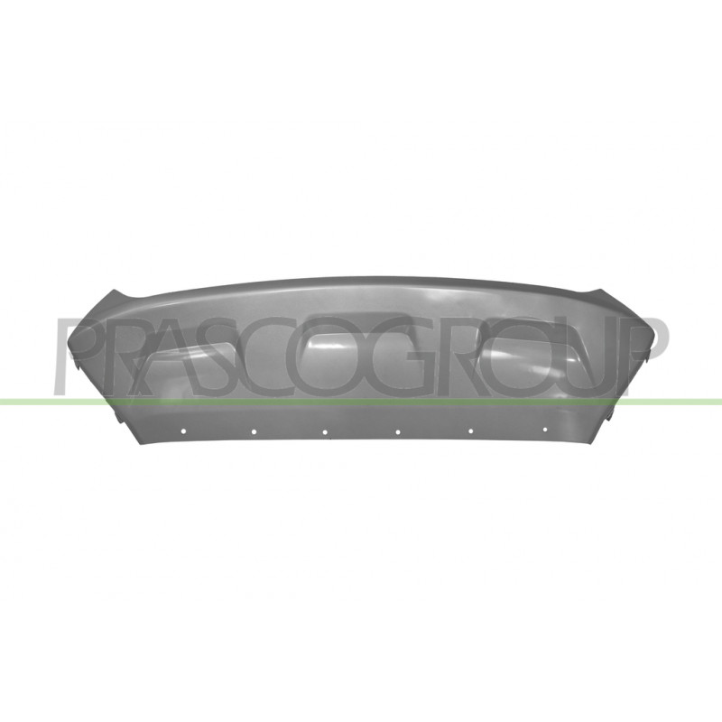 Moulure De Pare-Chocs Avant-Centrale-Inferieure-Argent Moulure De Pare-Chocs Avant-Centrale-Inferieure-Argent