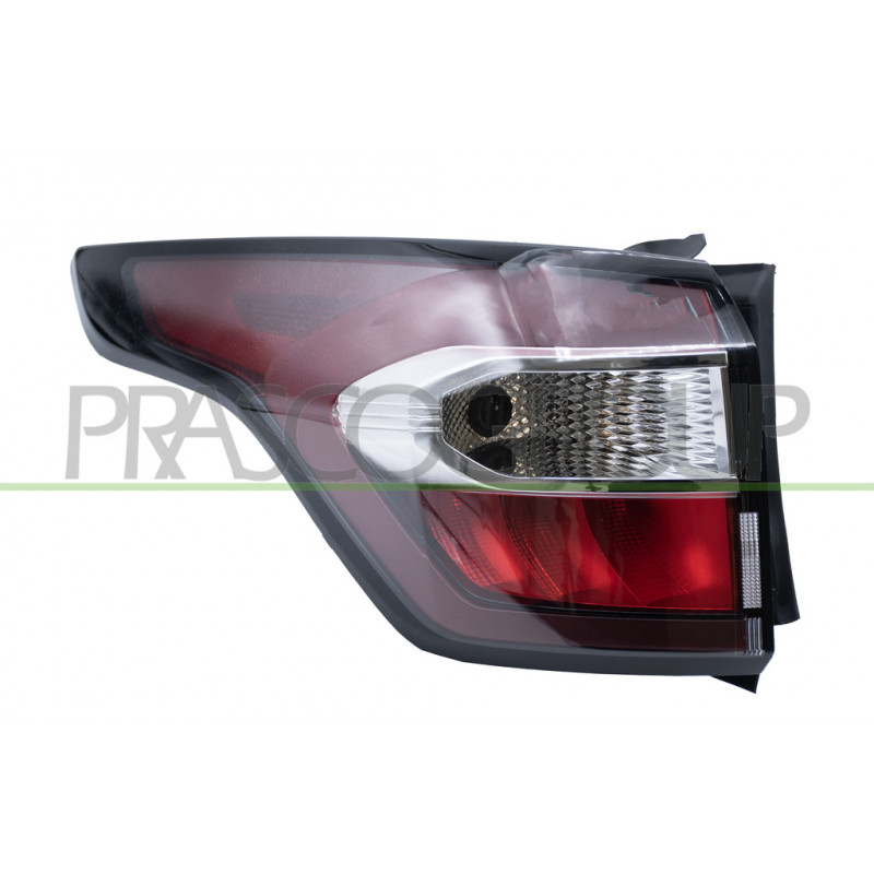 Feu d'Aile arrière côté chauffeur avec Porte Lampe-Led-Noir Feu d'Aile arrière côté chauffeur avec Porte Lampe-Led-Noir